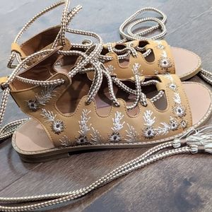 Forever 21 Gladiator Sandals 6.5